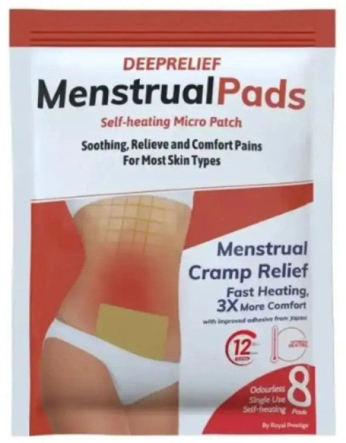 Menstruation Pain Relief Pad 8Pcs