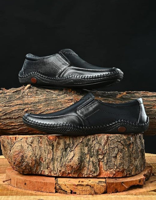 Men's Genuine Leather Formal Slip On Shoes